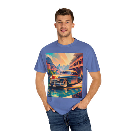 1953 Buick Roadmaster Unisex Garment-Dyed T-shirt