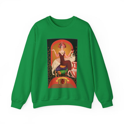 January & Garnet (from the Gem Series) by Sofia Chiostri Heavy Blend™ Crewneck Sweatshirt