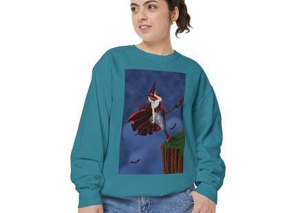 The Enchanted Witch Unisex Garment-Dyed Sweatshirt