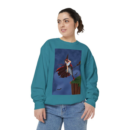 The Enchanted Witch Unisex Garment-Dyed Sweatshirt