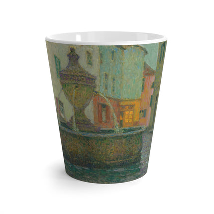 La Fontaine, Saint-Paul De Vence by Henri Le Sidaner Latte Mug