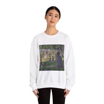 A Sunday on La Grande Jatte by Georges Seurat Heavy Blend™ Crewneck Sweatshirt