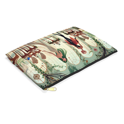 The Fairy Treasures Flat Pouch – Enchanted Jewelry & Whimsical Wonder