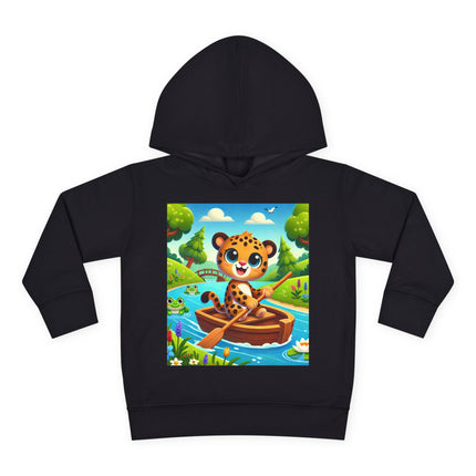 Little Explorer on the River Toddler Pullover Fleece Hoodie