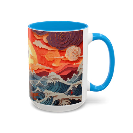 Emergence of the Dragon Colorful Mugs (11oz, 15oz)