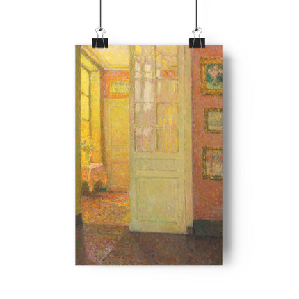 Interior, Window Light by Henri Le Sidaner Giclée Art Print
