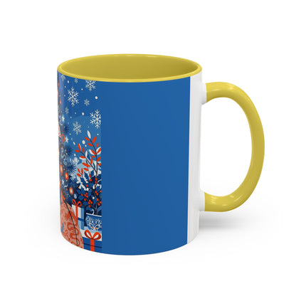 🎋❄️ The Winter Lantern Celebration Colorful Mug – Elegant Asian Christmas Fantasy