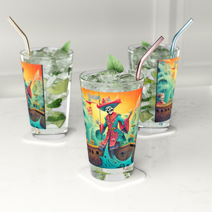 Skeleton Crew of the Misty Seas Glass, 16oz