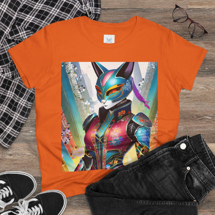 Cyberpunk Chic Cotton Tee