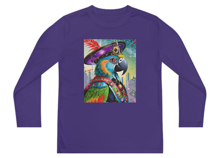 Tech Plumes Youth Long Sleeve Competitor Tee
