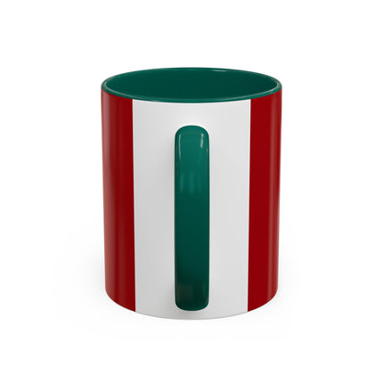 Naughty or Nice Kitten Christmas Colorful Mugs (11oz, 15oz)