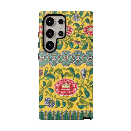 Chinese Floral Illustration by Owen Jones Phone Cases