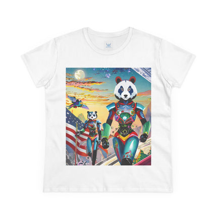 Cyber Punk Robots Cotton Tee