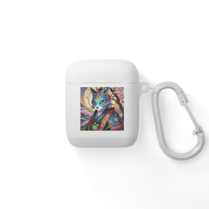 Cyberpunk Samurai AirPods Case Cover