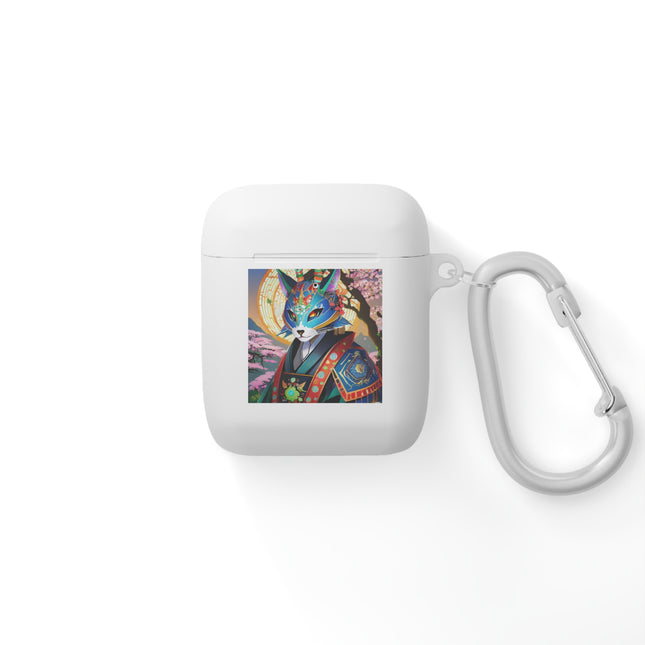 Cyberpunk Samurai AirPods Case Cover