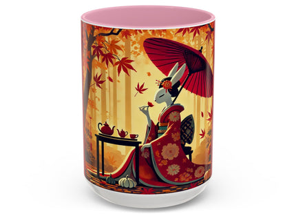 Theatrical Harvest Rabbit Colorful Mugs (11oz, 15oz)