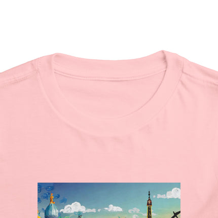 Crab Architect Toddler Short Sleeve Tee
