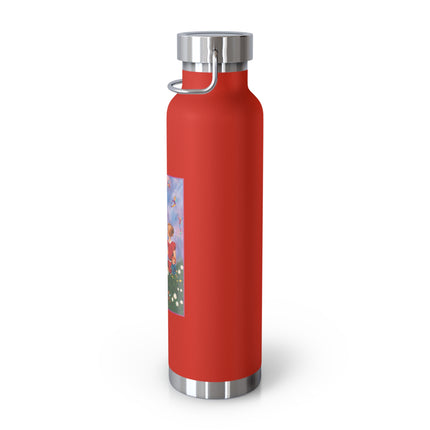 Whimsical Moments Copper Vacuum Insulated Bottle, 22 oz