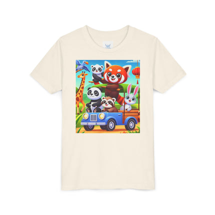 Safari Friends on the Move Youth Short Sleeve Tee