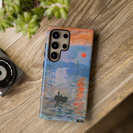Sunrise by Claude Monet Phone Cases