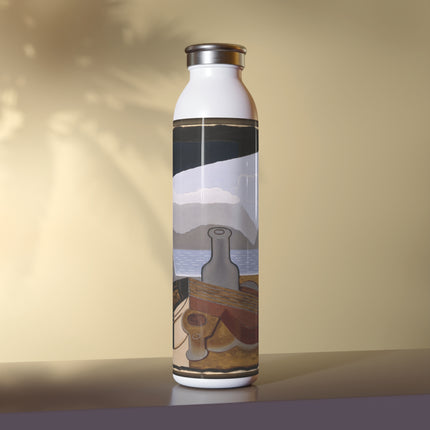Open Window by Juan Gris Slim Water Bottle