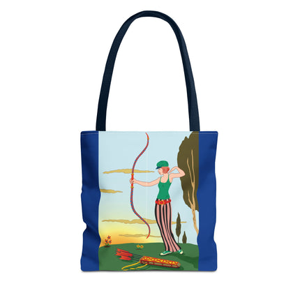 An Archer's Pursuit of Excellence Tote Bag (AOP)