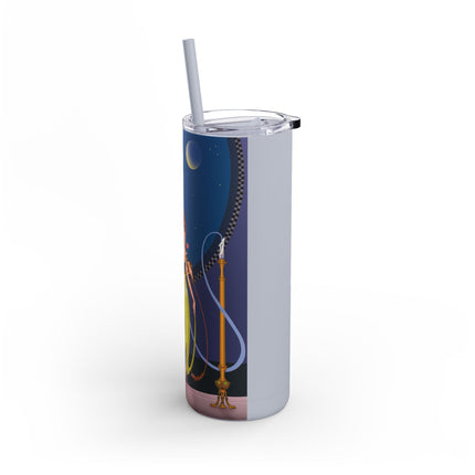 Moonlit Serenade Skinny Matte Tumbler, 20oz