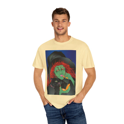 Mirror, Mirror A Witch's Touch Unisex Garment-Dyed T-shirt