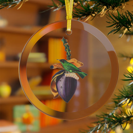 Treecreeper by Paul Gervais Glass Ornament