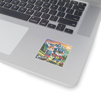 Animal Athletes Kiss-Cut Stickers (4 Sizes)