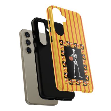 Candy Corn Skeleton Phone Cases
