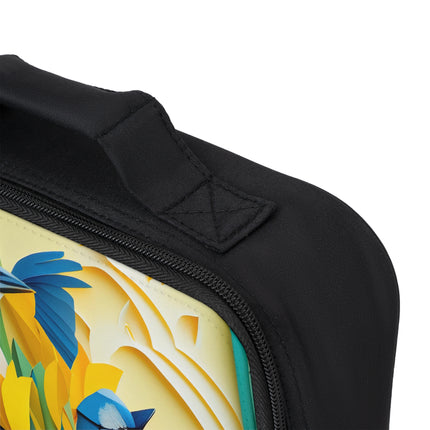 Blue Jays in a Spring Garden Lunch Bag