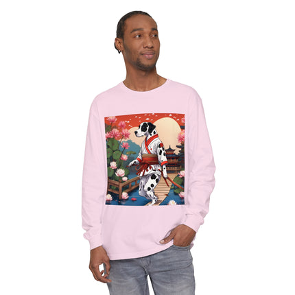 Doberman of the Rising Sun Long Sleeve T-Shirt
