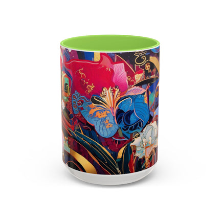 Ethereal Irises Colorful Mugs (11oz, 15oz)