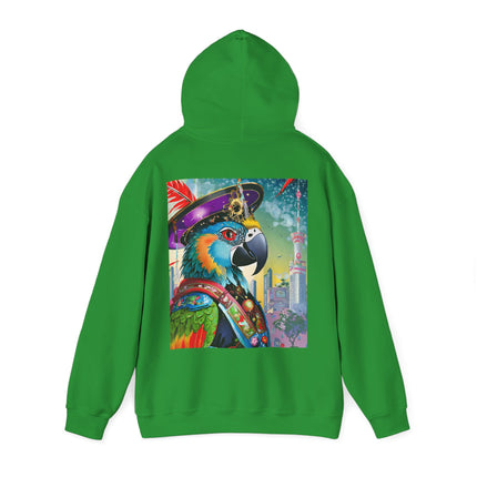 The Parrot Aristocrat – Heavy Blend™ Hooded Sweatshirt