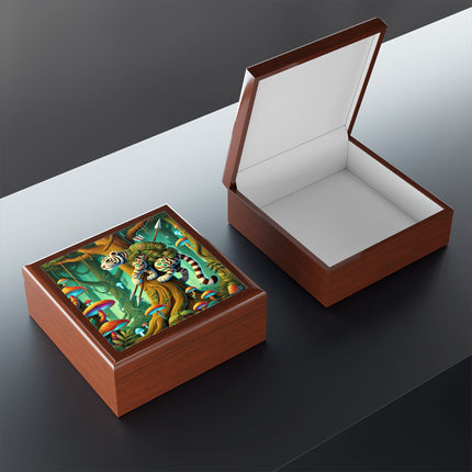 Silent Stripes Tiger Treasure Chest