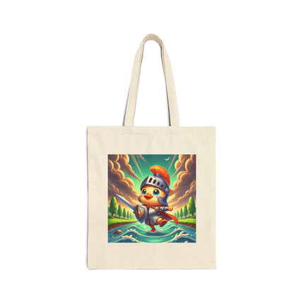 Valiant Duck Cotton Canvas Tote Bag