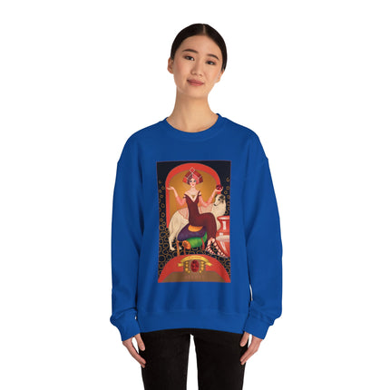 January & Garnet (from the Gem Series) by Sofia Chiostri Heavy Blend™ Crewneck Sweatshirt