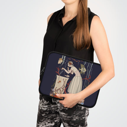 L'Etourdissant Petit Poisson (The Dazzling Little Fish) by George Barbier Laptop Sleeve