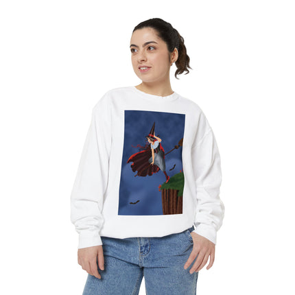 The Enchanted Witch Unisex Garment-Dyed Sweatshirt