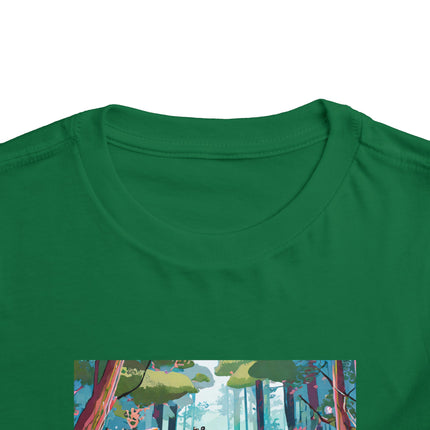 Whimsical Woodland Toddler Short Sleeve Tee