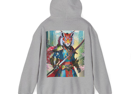 Cyberpunk Samurai Tiger – Heavy Blend™ Hooded Sweatshirt