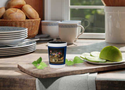 Flower Still Life by Ambrosius Bosschaert Ceramic Shot Glass