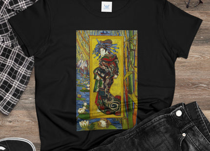 Courtesan (after Eisen) by Vincent van Gogh Women's Midweight Cotton Tee