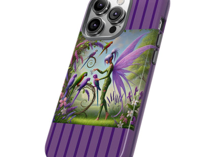 Lavender-Winged Fairy Phone Cases