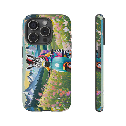Stripes on Wheels Phone Cases