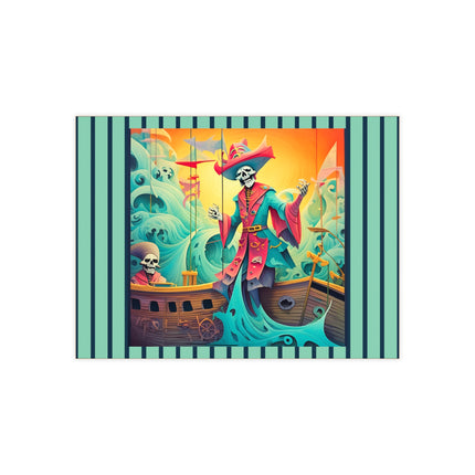Skeleton Crew of the Misty Seas Ceramic Tile