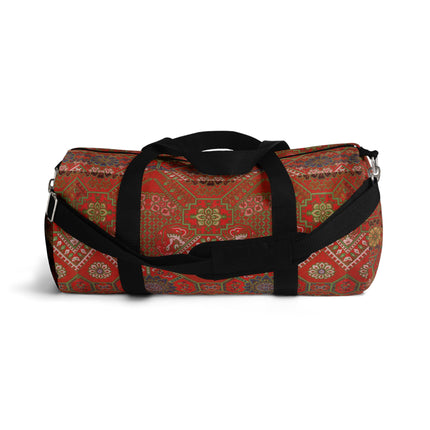 Japanese Fan Pattern III by G.A. Audsley Duffle Bag