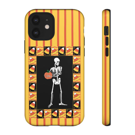Candy Corn Skeleton Phone Cases