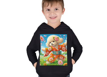 Chrysanthemum Meadow Play Toddler Pullover Fleece Hoodie